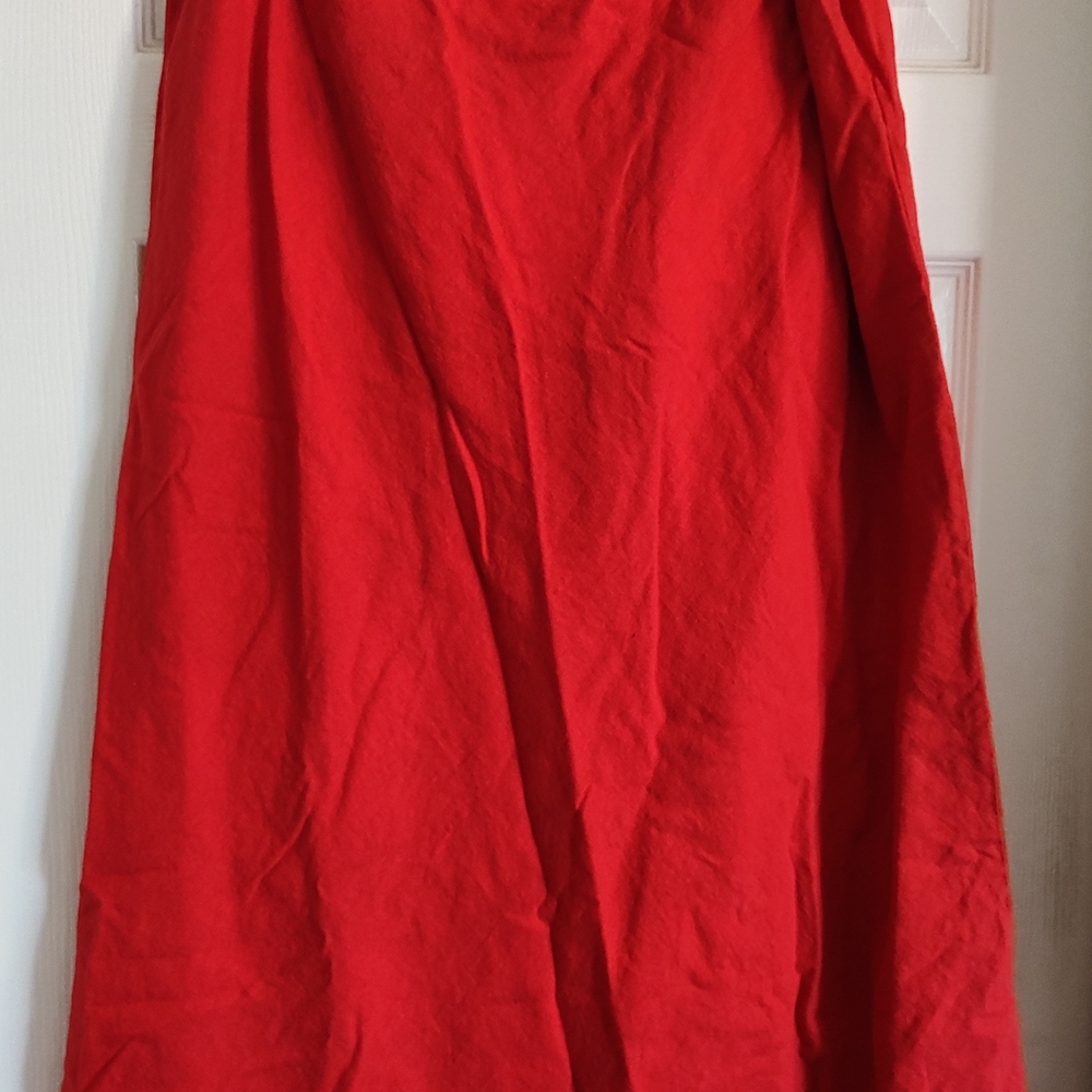 Wild Fable Vibrant Red Maxi Skirt